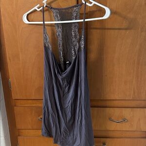 Express Charcoal Lace Chemise
